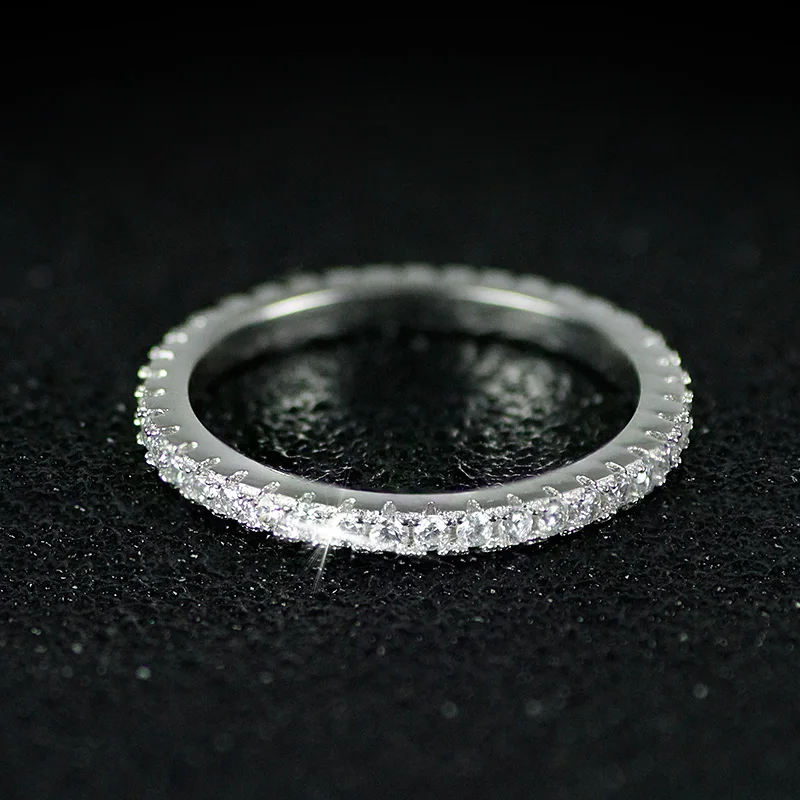 Diamond Wedding Ring Set With Trillion Diamond, Wedding Eternity Ring, Trillion