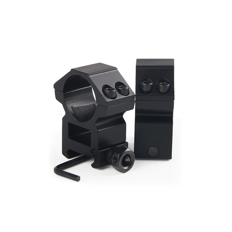 2pcs Rifle Tactical Middle Profile 25.4mm 1 Scope Rings 20mm Dovetail Rail Mount RL2-0008E (4)