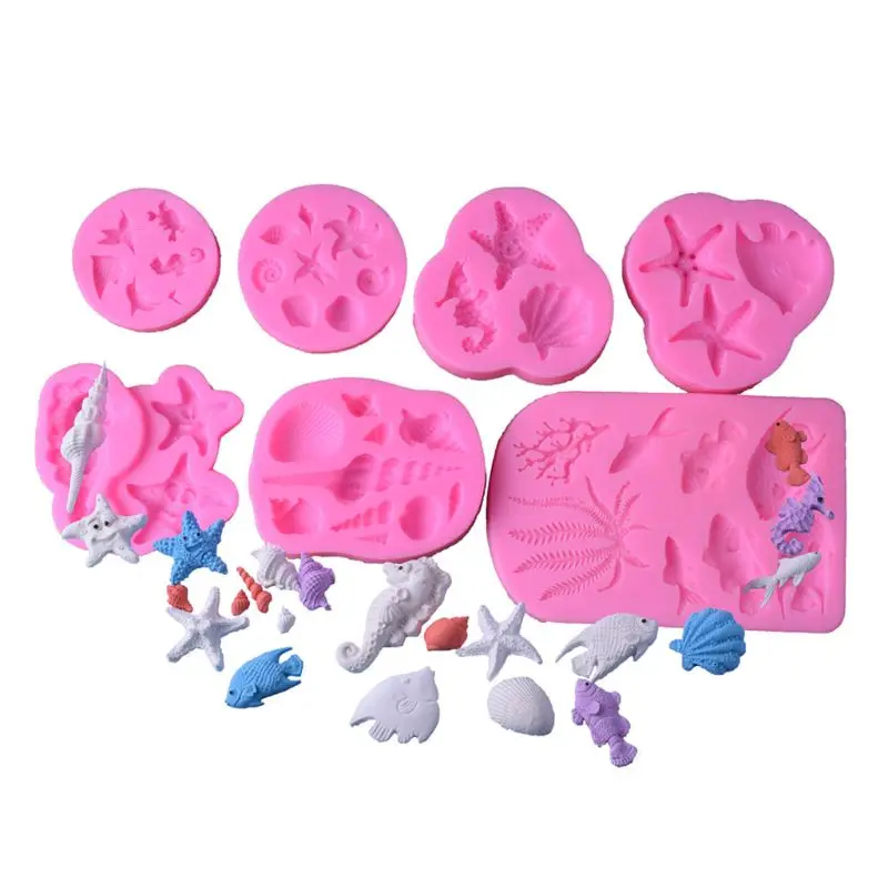 

1 Pc Marine Fish Shell Conch Pendant Silicone Mold Resin DIY Pendant Accessories Jewelry Making Tools