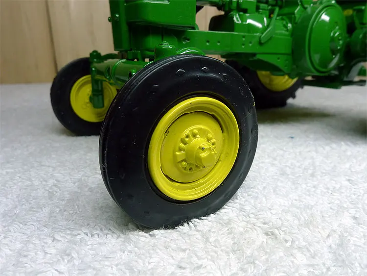 KNL HOBBY J-Deere 1947 модель G Deere сельскохозяйственный трактор модель автомобиля подарок ERTL 1:16