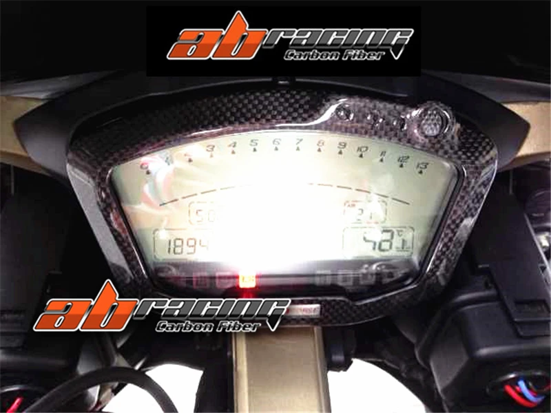 Bestem CBDU-1098-ITG Carbon Fiber Instrument Dash Guard for Ducati 1098 848 1198 
