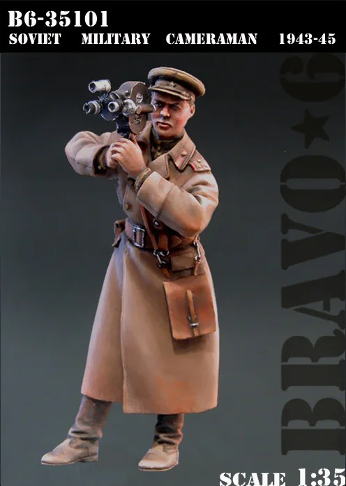 1:35 Resin kit SOVIET MILITARY CAMERAMAN 1943-45 | Игрушки и хобби