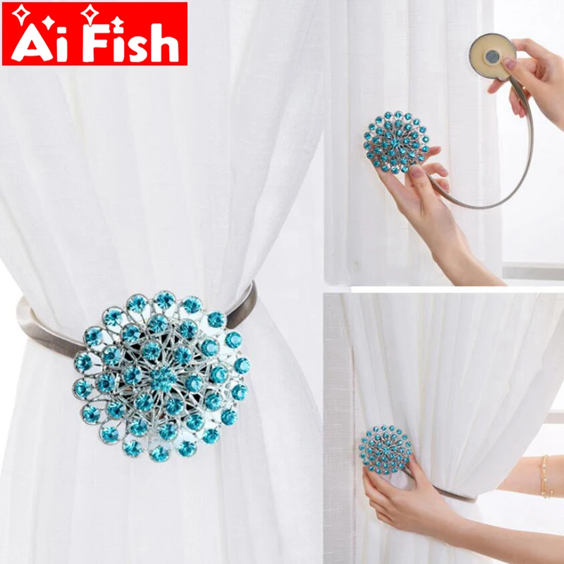 Fashion Eco friendly Colorful Creative Crystal Diamond Curtain