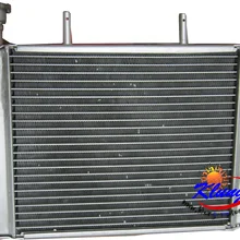 KLUNG алюминиевый радиатор с большим вентилятором двигателя для двигателя мотоцикла 300cc-500cc