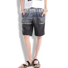 Мужские летние шорты, спортивные пляжные шорты с принтом для серфинга, 0704