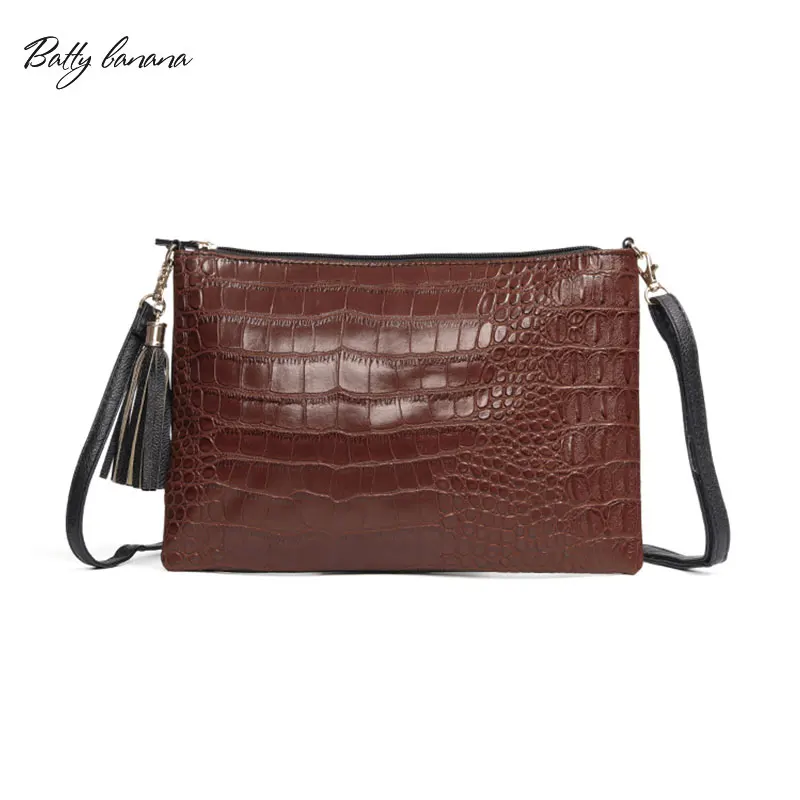باتي الموز الأزياء يوم براثن Crossbody أكياس شرابة حقيبة صغيرة الإناث مساء حقيبة مخلب النساء المحافظ و حقائب السيدات