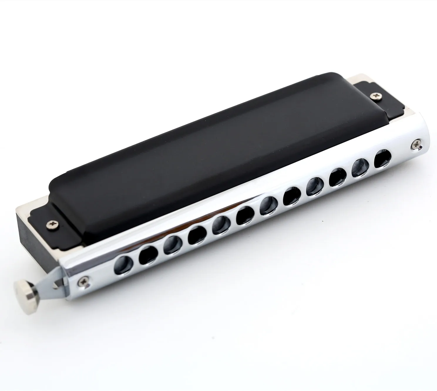 12-hole Key C chromatic harmonica