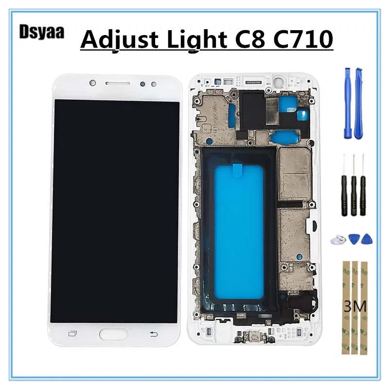 

5.5 Inch Can Adjust Brightness for SAMSUNG for GALAXY C8 C7100 LCD with Frame Display Touch Screen Digitizer Assembly