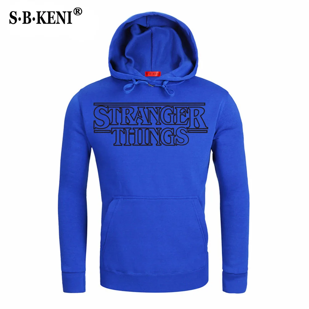 New Stranger Things Hoodies Men Women Letters Print Autumn Harajuku Hip Hop Sweatshirt Man Fashion Autumn Winter Fleece Jumper
