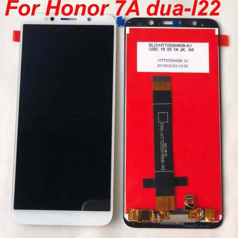 Оригинальный черный/белый для Huawei honor 7S 2018 ЖК дисплей + дигитайзер сенсорного