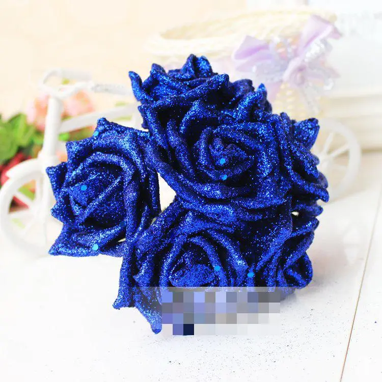 売り出し大特価 360ピース泡グリッターバラシングルシミュレーション漫画花用結婚式の装飾造花ブーケギフト7色 最安値販売中 Ottotto Brewery Jp