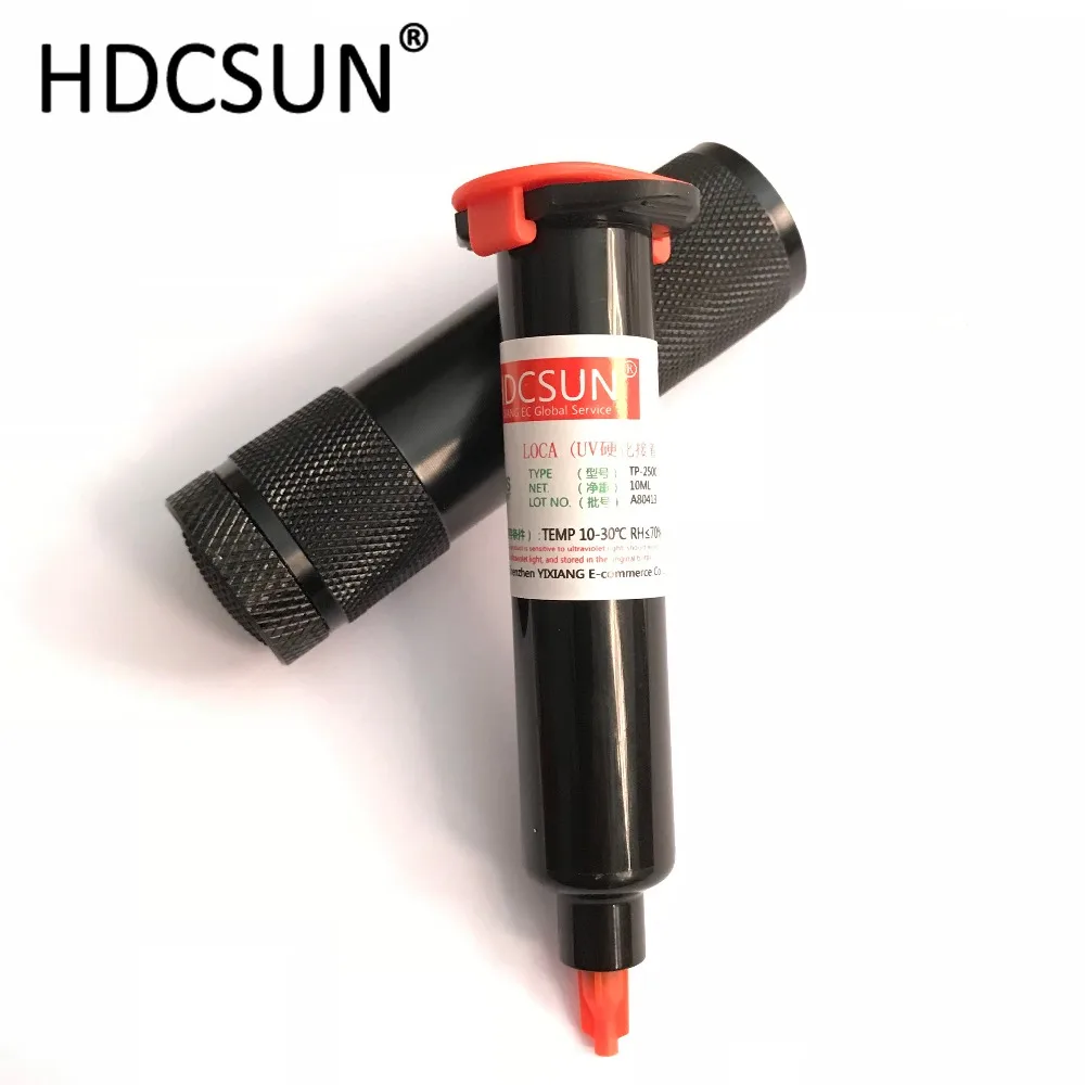 

high quality tp2500 uv glue UV Glue LOCA Liquid Optical Clear Adhesive + 9 LED UV Flashlight UV Curing Adhesive for lcd repair