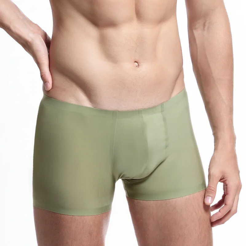 Трусы боксеры мужские Бесшовные из вискозы без швов|mens underwear boxers|boxer thth boxer |