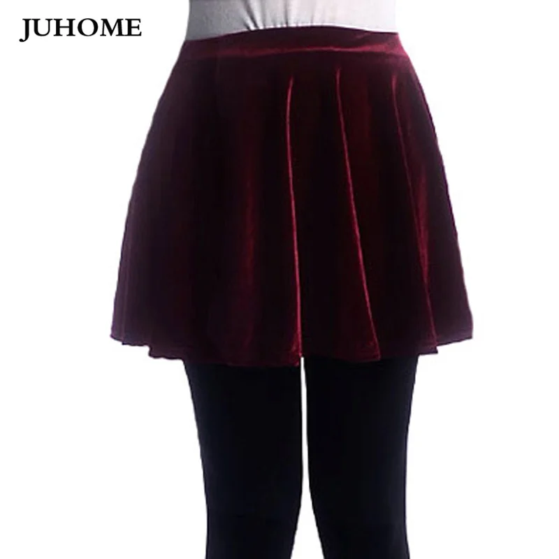 Юбка женская бархатная в стиле ретро Осень зима|velvet skirt|green velvet skirtoffice skirt |