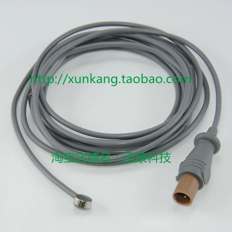 

Compatible Philips HP Patient monitor temp cable sensor, Adult Skin temp probe 21078A
