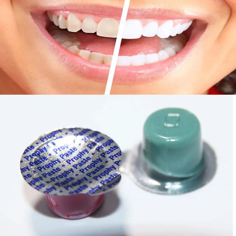 

2 PCS GENKENT Dental Teeth Whitening Burnisher Polisher Whitener Flavors White Smile Tooth Polishing Paste