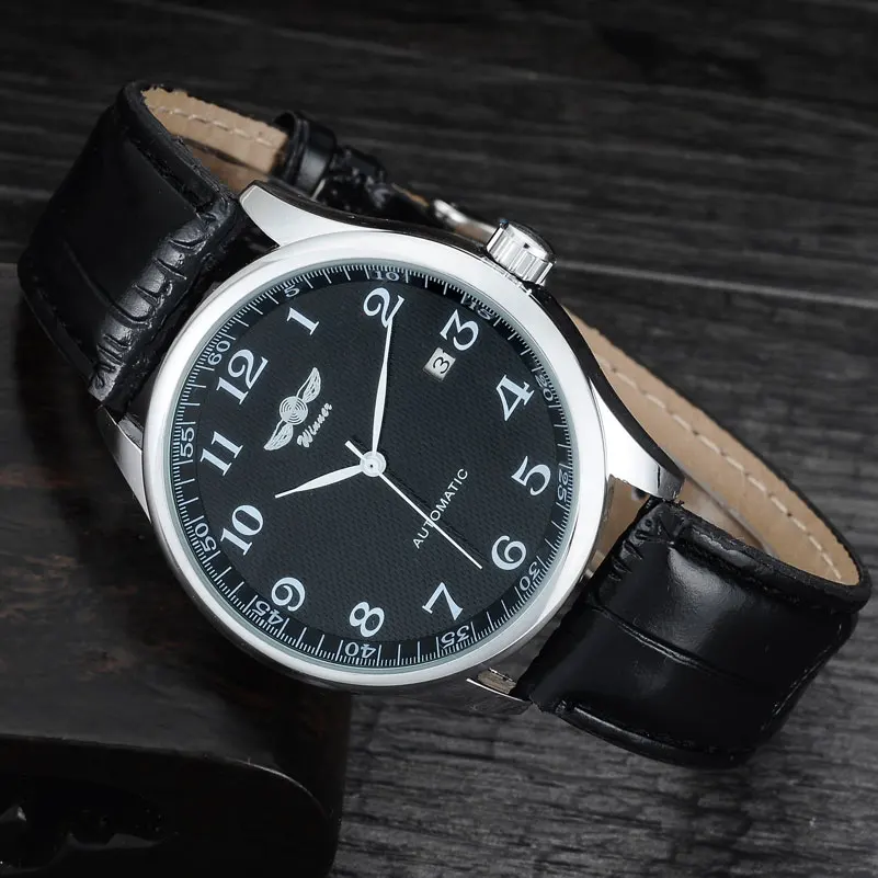 Часы TWINNER мужские модные автоматические с кожаным ремешком|hombre|hombre reloj |