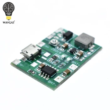 

SUQ Lithium Li-ion 18650 3.7V 4.2V Battery Charger Board DC-DC Step Up Boost Module TP4056 DIY Kit Parts.