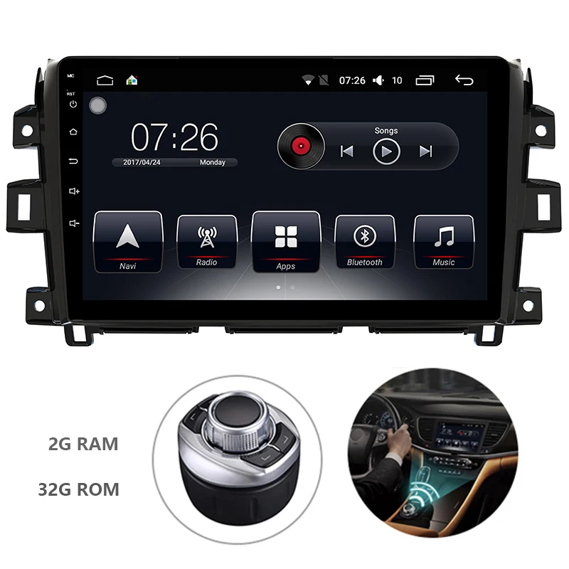 

Android Car DVD Multimedia Player One Din 10.1 Inch Touch Screen For Nissan Navara 2017-2018 With Carplay/Bluetooth/Mirror link