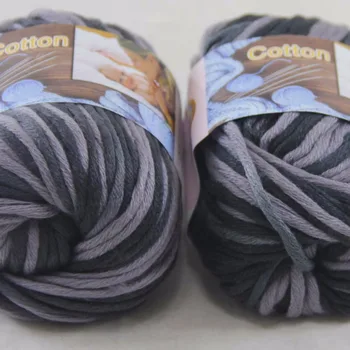 

LOT of 6 Balls X 50g Special Thick Worsted Cotton Knitting Yarn 100% Cotton