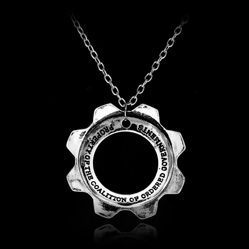 Buy Gears of War Necklace Gear Shape Pendant Fashion