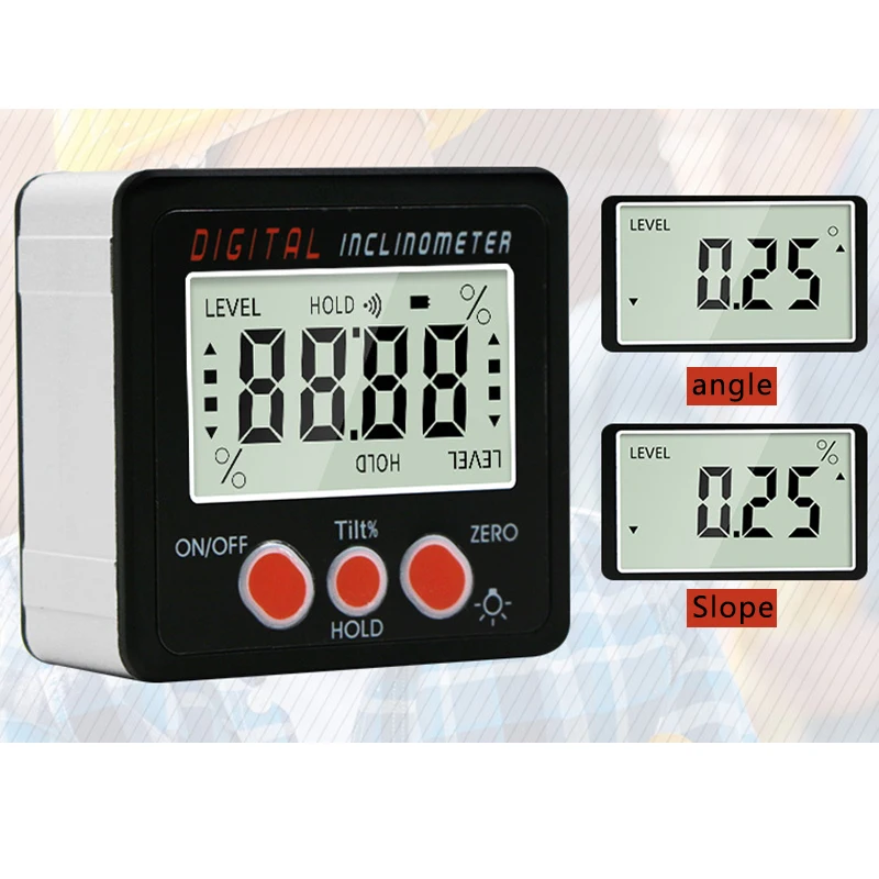 ip54 Electronic Protractor Digital Inclinometer Level Angle