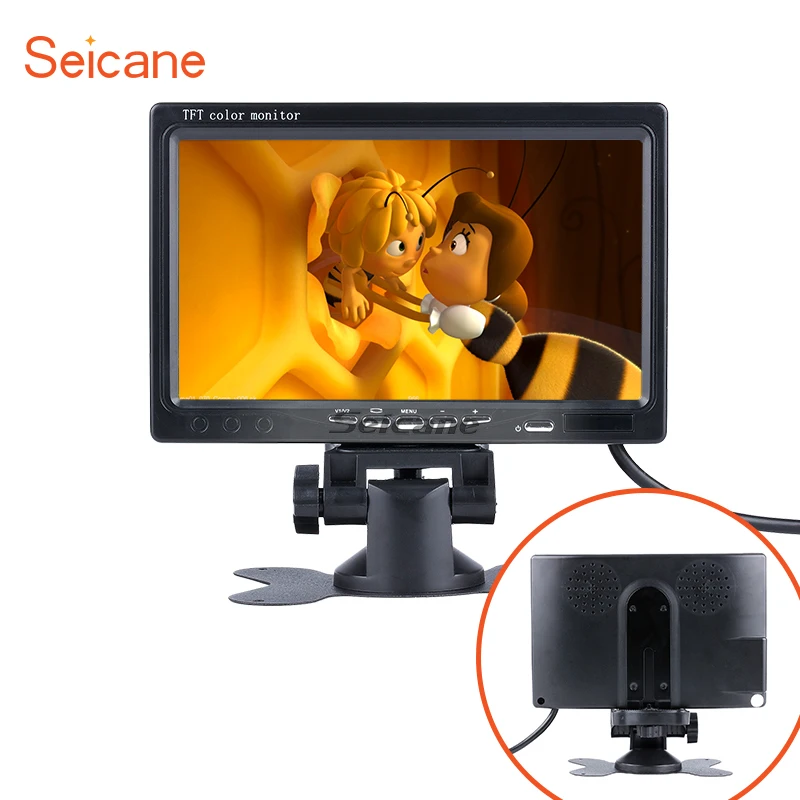 

Seicane Universal 7 inch TFT LCD Car Auto Parking Monitor Digital Video Recoder DVR Reverse System Backup Rearview Camera