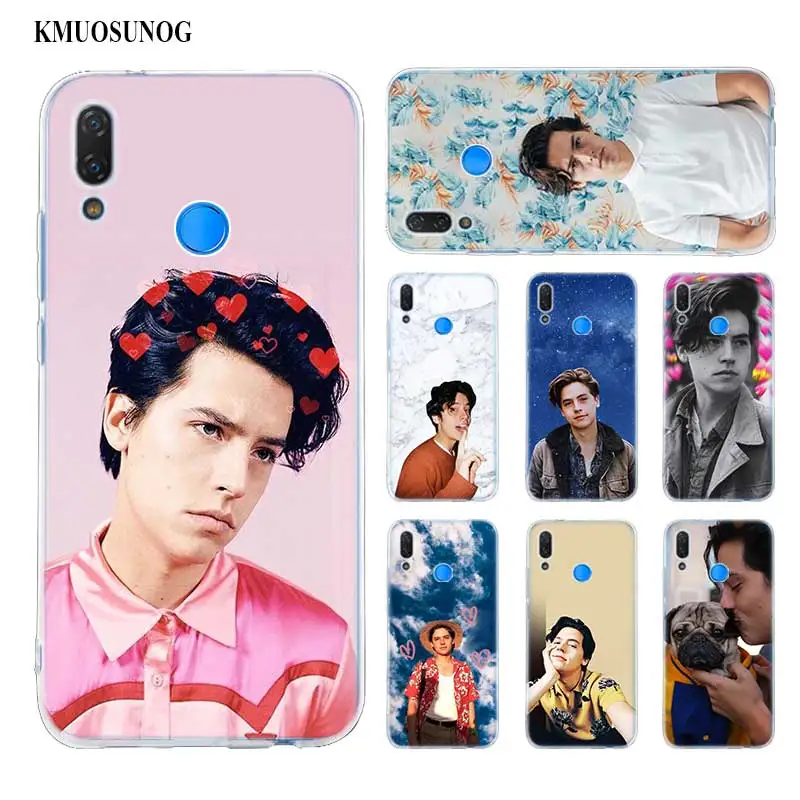 

Hot Cole Sprouse Moley Soft Silicone Phone Case for Huawei P Smart Plus 2019 P30 P20 P10 P9 P8 Pro Lite 2017 Mini Cover