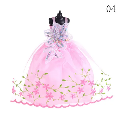 Элегантное женское модное свадебное платье; вечерние платья; милый наряд принцессы; Одежда для куклы; подарок для девочек