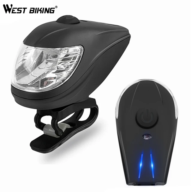 Special Price WEST BIKING Cycling Waterproof Bike Front Lamp Bicycle Light Torch Headlight Induction Bike Bright Light USB Charging Flashlight