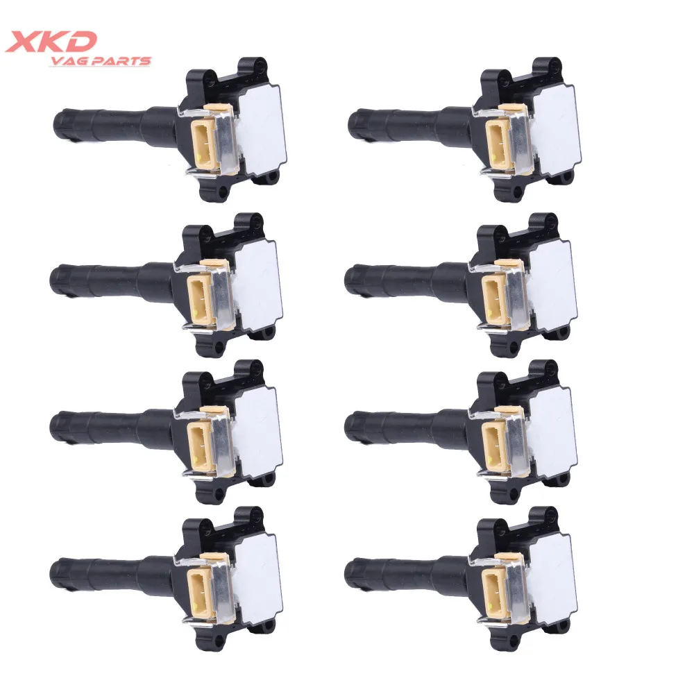 8PS New 8Pcs Ignition Coil Fit For BMW E30 E32 E34 E36 M3 S50 E38 M42 M50 M60 ( Length 165mm)in
