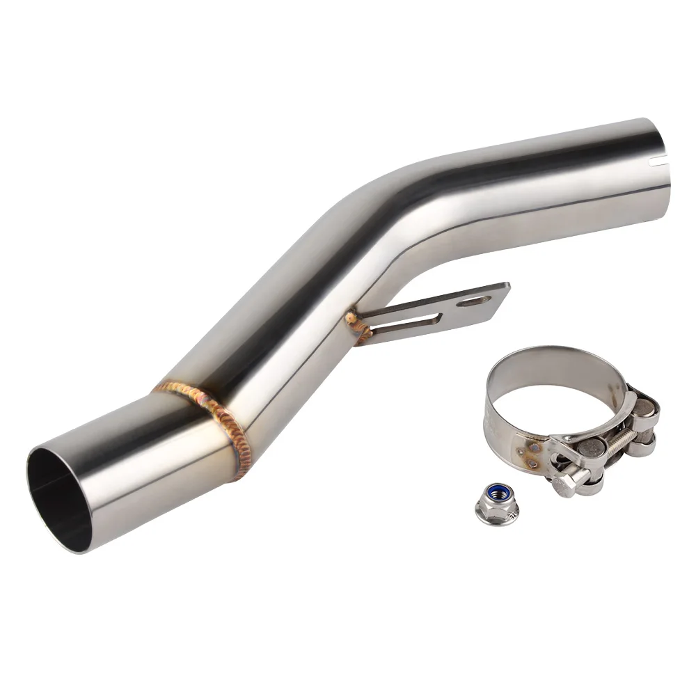 

Motorcycle Exhaust Mid Pipe Muffler Middle Link Pipe For Suzuki GSXR600 GSXR750 GSX-R GSXR 600 750 2008 2009 2010