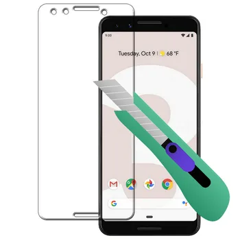 

100pcs/lot Tempered Glass Screen Film For Google Pixel 3A XL Crystal Anti-Scratch Glass Screen Protector For Google Pixel 4 XL