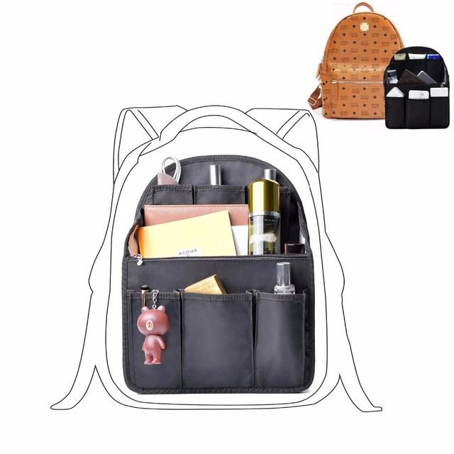 Backpack Insert Organizer Handbag Organizer Diaper Bag Gadget Organization  Travel Shoulders Sundries Finishing Storage Bag - AliExpress
