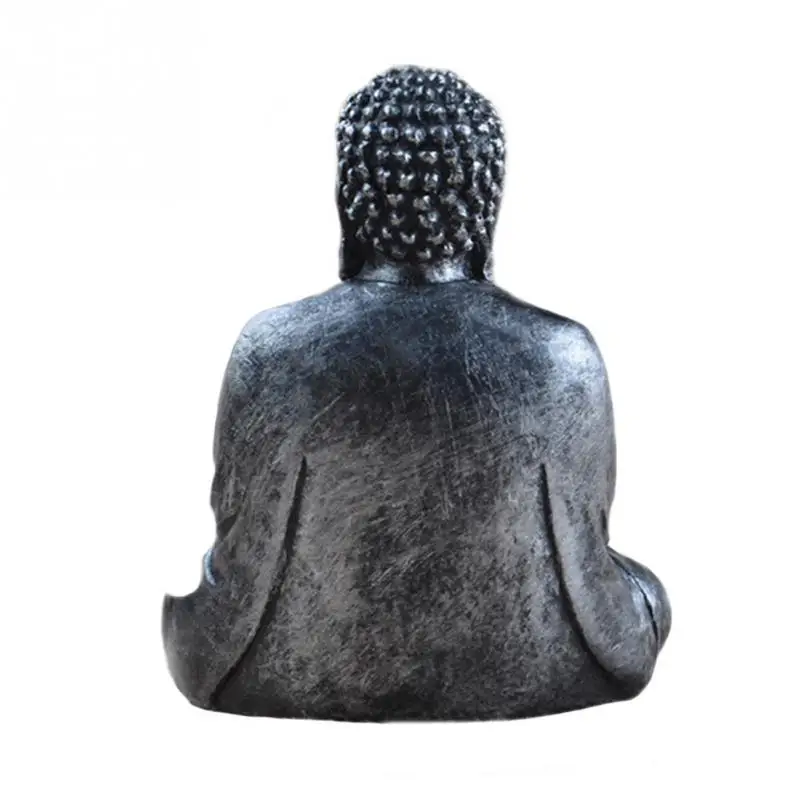 Mini armonía innovadora estatua de Buda exquisita resina valiosa escultura meditante estilo antiguo decoración del hogar Mini armonía innovadora estatua de Buda exquisita resina valiosa escultura meditante estilo antiguo decoración del hogar