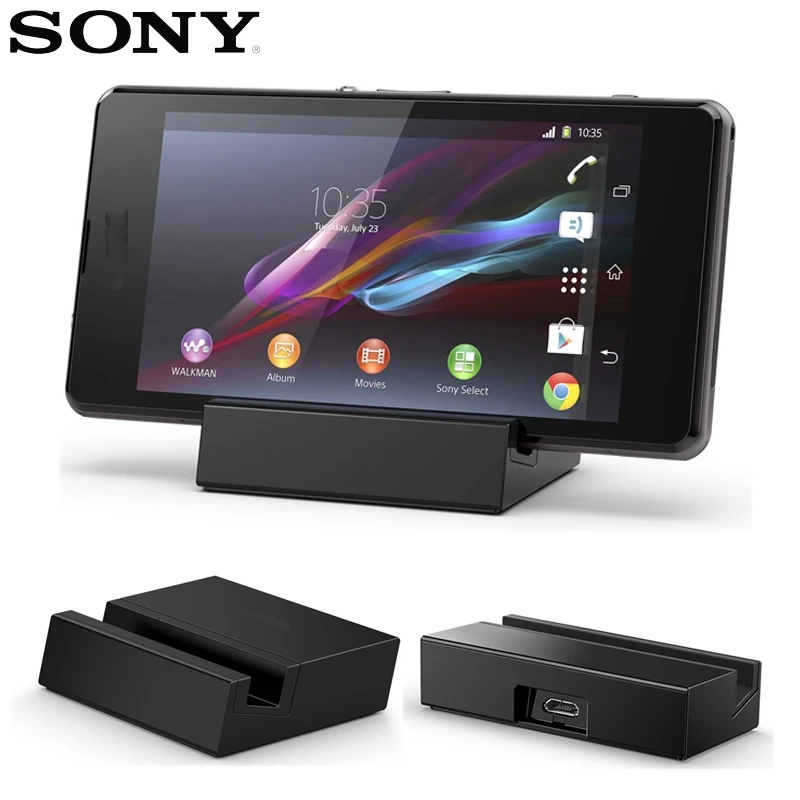 

Original Sony Stand Charger Desktop Charging Dock DK32 For SONY Xperia Z1 Compact SO-04F M51w Xperia Z1 mini D5503