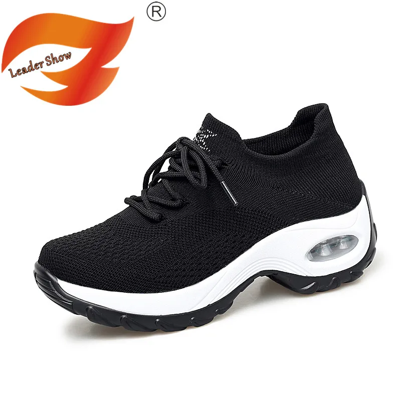 

Leader Show Women Casual Shoes Breathable Outdoor Shoes Non-slip Spring Women Fashion Shoes Flats Casual Women Vulcanize Shoes