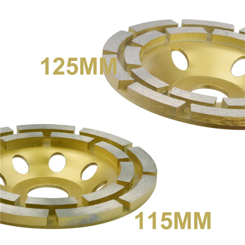 115/125/180 мм Алмазный шлифовальный диск абразивный бетон инструмент расходные материалы колеса для металлообработки резки каменной кладки колеса чашки пильного диска