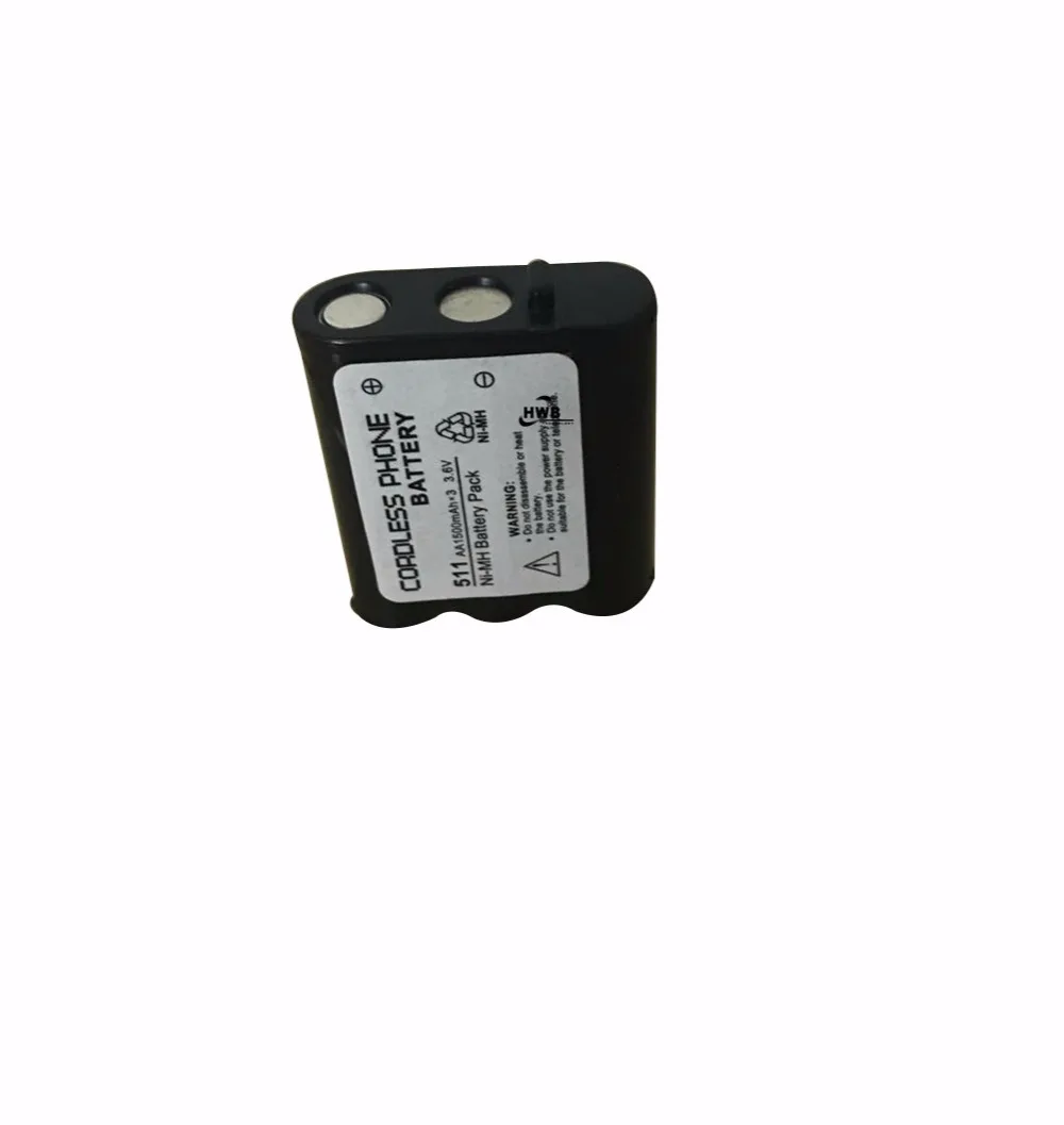 

3.6V 1500mAh NI-MH Rechargeable Cordless Home Phone Battery for Panasonic P511 P-P511 PP511 P-P511A ER-P511 HHR-P402