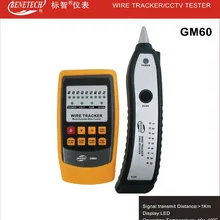 Высокое качество сетевой кабель искателя излучатель детектор приемника GM60 RJ11 RJ45 Провода Tracer Кабельный тестер трекер