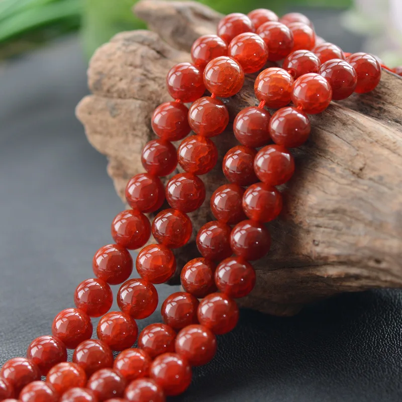 

Free Shipping Wholesale Dream Fire Dragon Veins Quartz Bead Nature Frost Orange Red Quartz Stone Beads Charms beads Crystal