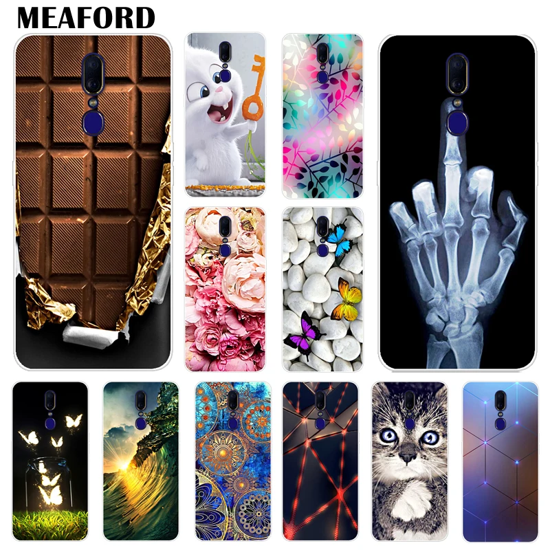 

For OPPO A1K Case Painted Clear Soft TPU Cover For OPPO F11 Pro F 11 Silicon Phone Cases Coque On Realme 3 pro RealmeC2 C2 C 2 X