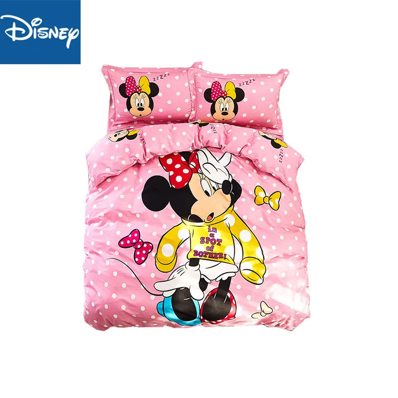 Disney Minnie Mouse Bedding Set For Girls Bed Decor Double