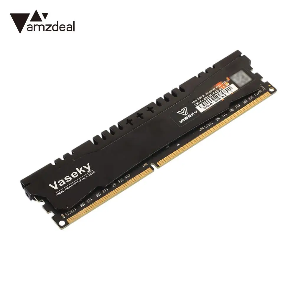  4GB DDR3 1600MHz Vaseky Desktop RAM Memory Module High Speed for DOTA Game