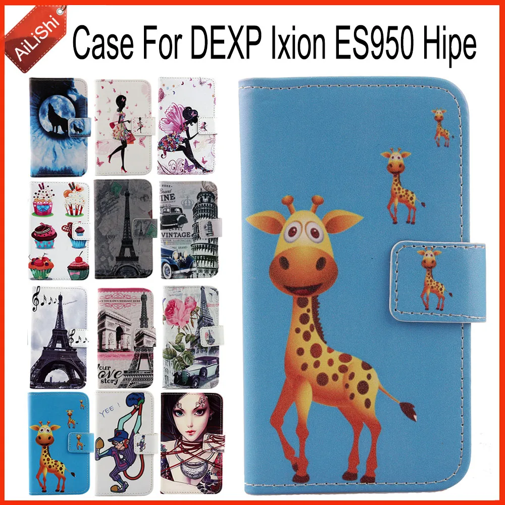 

AiLiShi Factory Direct! Case For DEXP Ixion ES950 Hipe PU Flip Leather Case Exclusive 100% Special Phone Cover Skin+Tracking Hot