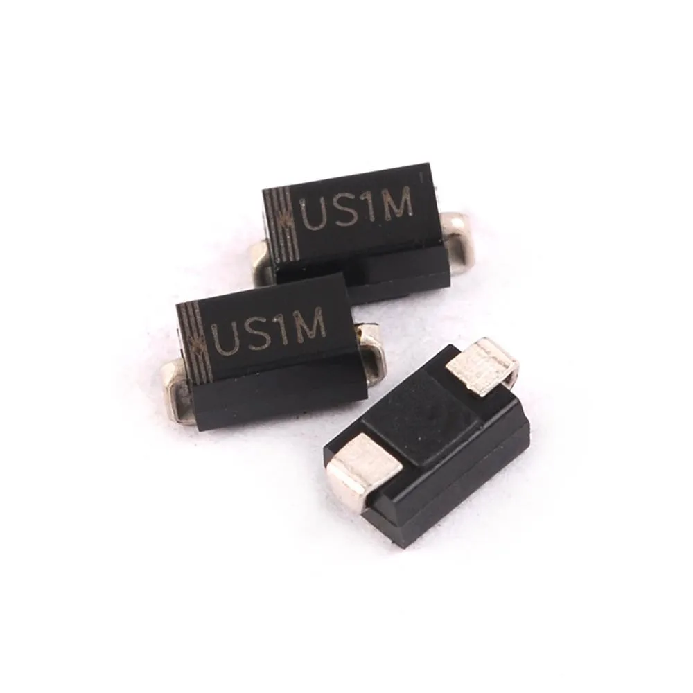 Диодный выпрямитель SMD US1M UF4007 1A/1000V SMA 10 шт. | Электронные компоненты и