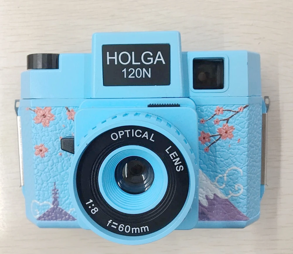 HOLGA 120 камера среднего формата 120N синяя Япония Ограниченная серия Lomo Kodak