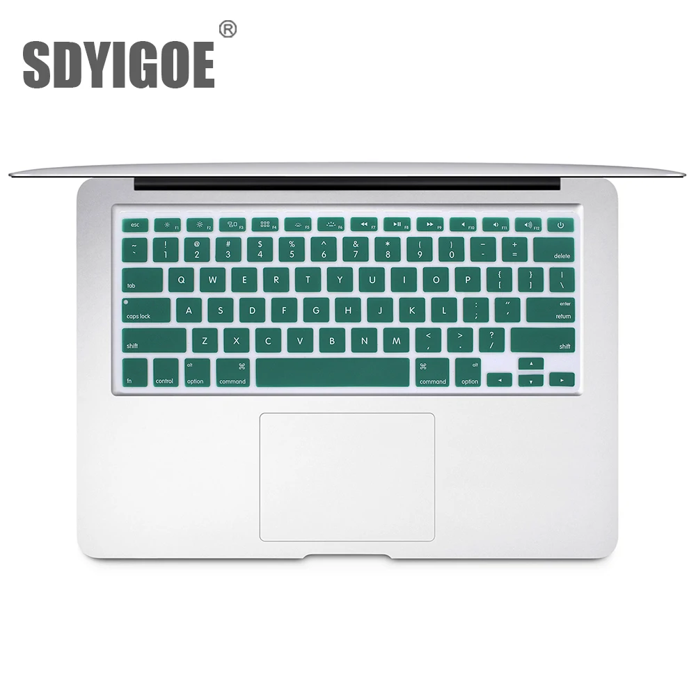 Клавиатура для ноутбука, чехол для macbook air 13 pro 15 дюймов A1466 A1502 A1278 A1398, Силиконовая накладка для клавиатуры, цветная защитная пленка