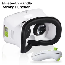 VR очки Bluetooth контроллер 3D проектор очки Виртуальная реальность шлем картонная 3d-стеклянная коробка для Xiaomi Redmi смартфон