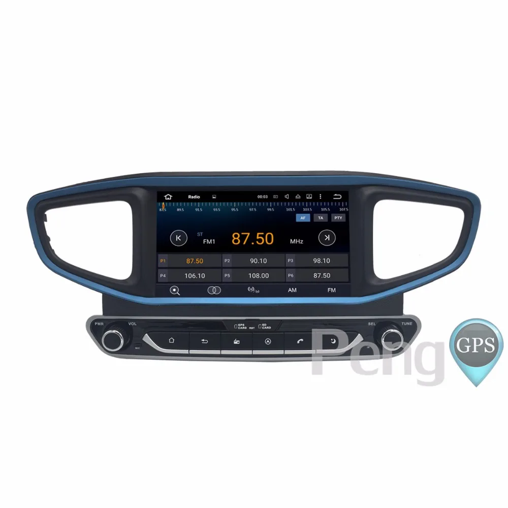 Автомагнитола 2 Din с восьмиядерным процессором DVD плеером и GPS навигацией Android 8 0